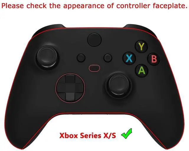 Alt view image 5 of 7 - Flexor Rubberized Side Rails Grips Trigger Stop Kit for Xbox Series X/S Controller, Anti-Slip Ergonomic Trigger Stopper Handle Grips for Xbox Core Controller Chameleon Green Purple @