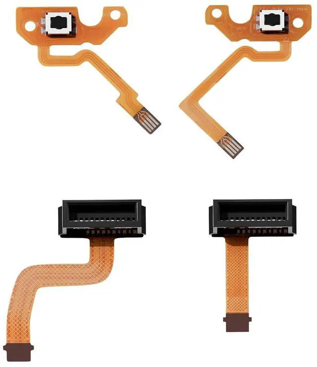 Alt view image 7 of 7 - ZL ZR Buttons Replacement Tactile Switches Ribbon Flex Cable for Joycon 2, Custom Left Right Controller Charging Connector Female Socket Port FPC Cable Repair Parts for Nintendo Switch 2 @