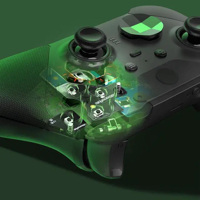 Alt view image 5 of 7 - ABXY Clicky Kit for Xbox Elite Series 2 Controller, Custom A B X Y Keys Mouse Clicky Kit for Xbox Elite Series 2 Core Controller (Model 1797) Action Buttons Clicky Kit @