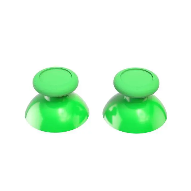 Alt view image 5 of 7 - Green Replacement 3D Joystick Thumbsticks, Analog Thumb Sticks with Cross Screwdriver for Nintendo Switch Pro Controller @