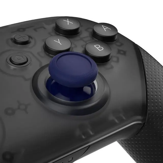 Alt view image 2 of 7 - Midnight Blue Replacement 3D Joystick Thumbsticks, Analog Thumb Sticks with Cross Screwdriver for Nintendo Switch Pro Controller @