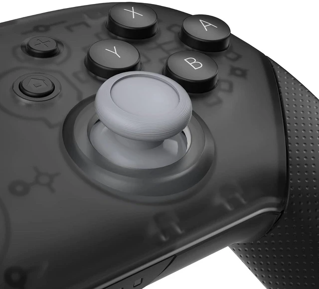 Alt view image 2 of 7 - New Hope Gray Replacement 3D Joystick Thumbsticks, Analog Thumb Sticks with Cross Screwdriver for Nintendo Switch Pro Controller @