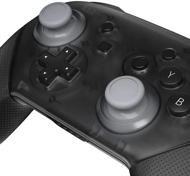 Alt view image 3 of 7 - New Hope Gray Replacement 3D Joystick Thumbsticks, Analog Thumb Sticks with Cross Screwdriver for Nintendo Switch Pro Controller @