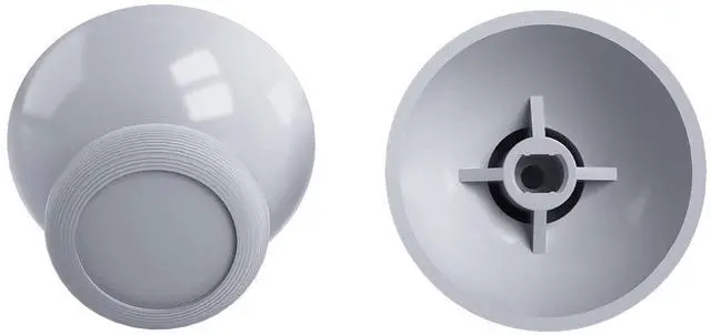 Alt view image 7 of 7 - New Hope Gray Replacement 3D Joystick Thumbsticks, Analog Thumb Sticks with Cross Screwdriver for Nintendo Switch Pro Controller @