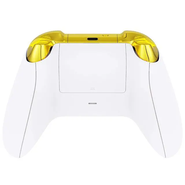 Alt view image 7 of 7 - Replacement Buttons for Xbox Core Wireless Controller, Chrome Gold Glossy Custom LB RB LT RT Bumpers Trigers Dpad ABXY Start Back Sync Share Keys Parts for Xbox Series X & S Controller @