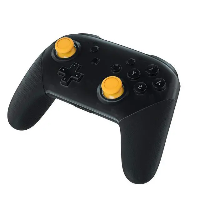 Alt view image 4 of 7 - Yellow Replacement 3D Joystick Thumbsticks, Analog Thumb Sticks with Cross Screwdriver for Nintendo Switch Pro Controller @