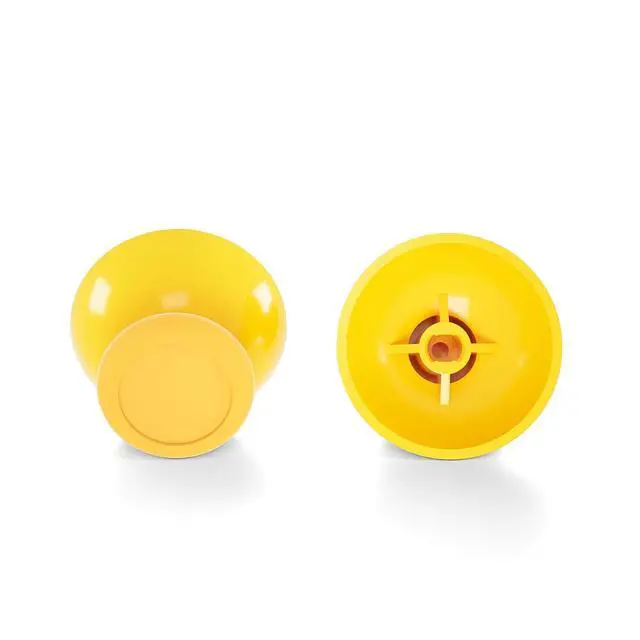 Alt view image 6 of 7 - Yellow Replacement 3D Joystick Thumbsticks, Analog Thumb Sticks with Cross Screwdriver for Nintendo Switch Pro Controller @