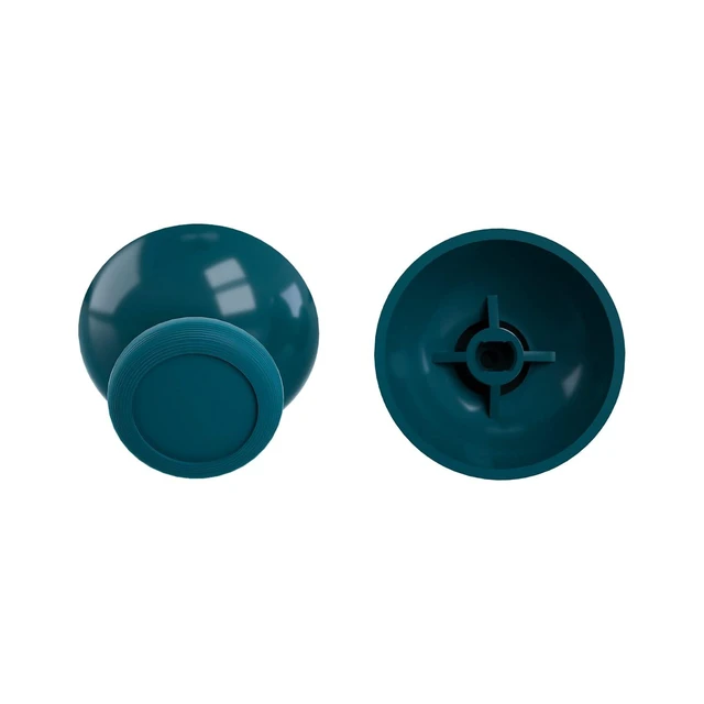 Alt view image 6 of 7 - Mineral Blue Replacement 3D Joystick Thumbsticks, Analog Thumb Sticks with Cross Screwdriver for Nintendo Switch Pro Controller @