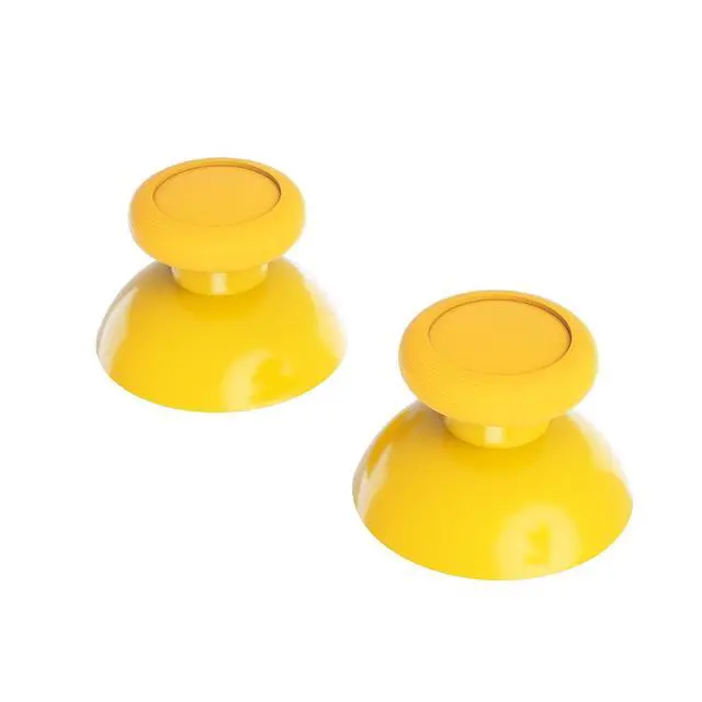 Alt view image 7 of 7 - Yellow Replacement 3D Joystick Thumbsticks, Analog Thumb Sticks with Cross Screwdriver for Nintendo Switch Pro Controller @