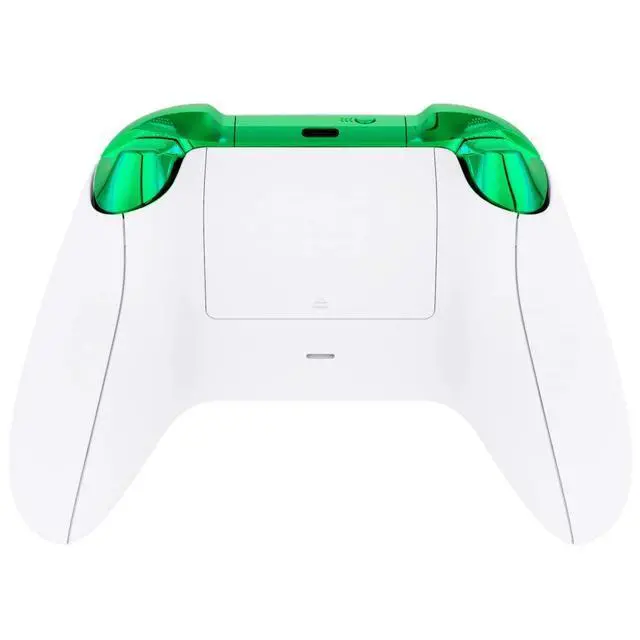 Alt view image 7 of 7 - Replacement Buttons for Xbox Core Wireless Controller, Chrome Green Glossy Custom LB RB LT RT Bumpers Trigers Dpad ABXY Start Back Sync Share Keys Parts for Xbox Series X & S Controller @