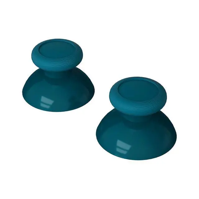 Alt view image 7 of 7 - Mineral Blue Replacement 3D Joystick Thumbsticks, Analog Thumb Sticks with Cross Screwdriver for Nintendo Switch Pro Controller @
