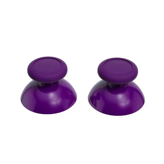 Alt view image 5 of 7 - Purple Replacement 3D Joystick Thumbsticks, Analog Thumb Sticks with Cross Screwdriver for Nintendo Switch Pro Controller @