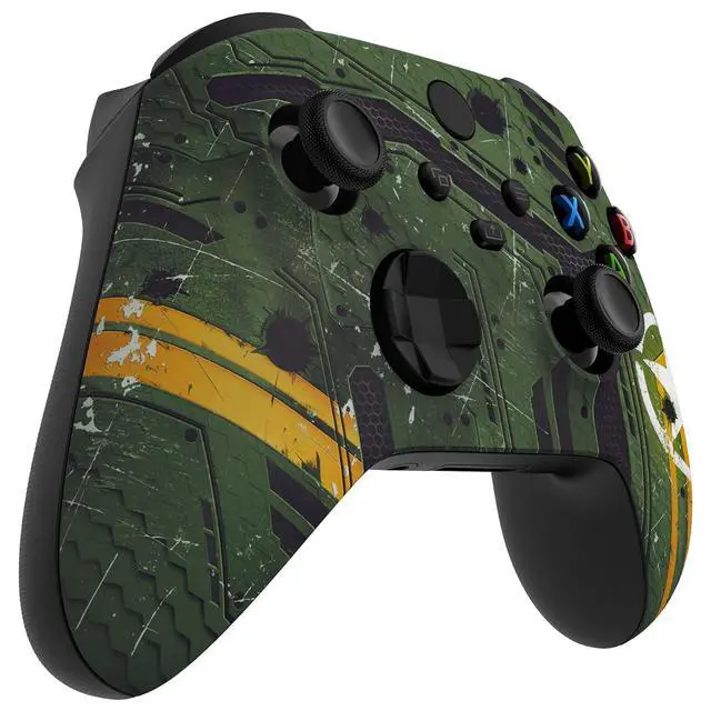 Alt view image 6 of 7 - Custom Shell for Xbox Series X & S - Revitalize Your Controller - Army Mecha Replacement Cover Front Housing Cover for Xbox Core Controller Wireless @