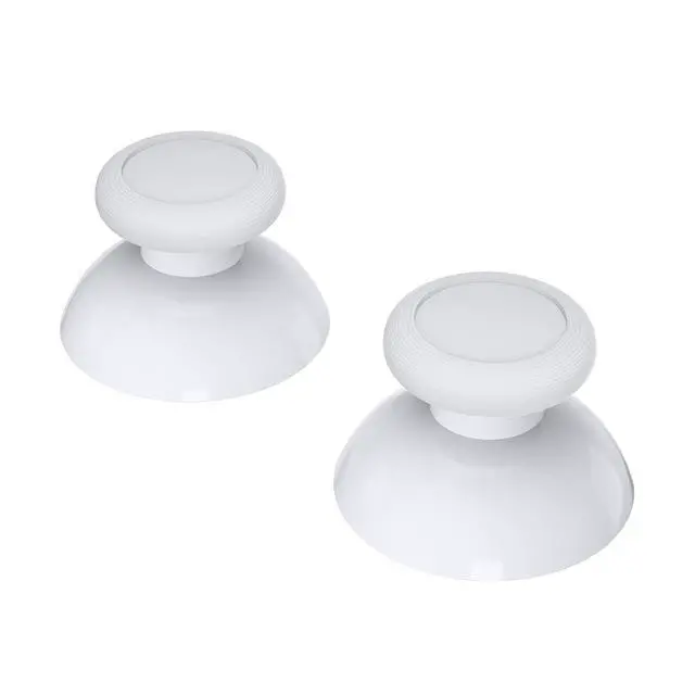 Alt view image 7 of 7 - White Replacement 3D Joystick Thumbsticks, Analog Thumb Sticks with Cross Screwdriver for Nintendo Switch Pro Controller @