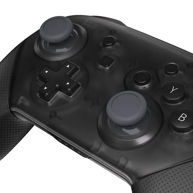 Alt view image 3 of 7 - Classic Gray Replacement 3D Joystick Thumbsticks, Analog Thumb Sticks with Cross Screwdriver for Nintendo Switch Pro Controller @