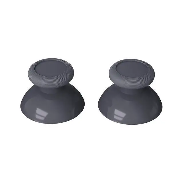 Alt view image 5 of 7 - Classic Gray Replacement 3D Joystick Thumbsticks, Analog Thumb Sticks with Cross Screwdriver for Nintendo Switch Pro Controller @