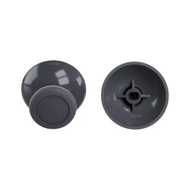 Alt view image 6 of 7 - Classic Gray Replacement 3D Joystick Thumbsticks, Analog Thumb Sticks with Cross Screwdriver for Nintendo Switch Pro Controller @