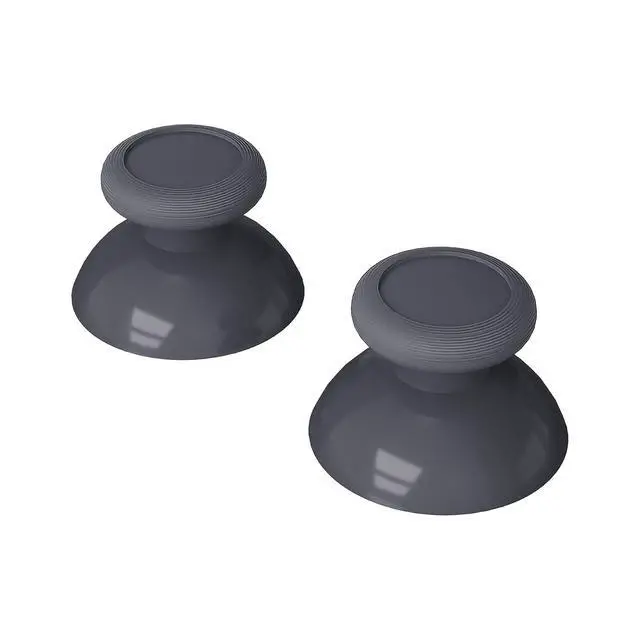 Alt view image 7 of 7 - Classic Gray Replacement 3D Joystick Thumbsticks, Analog Thumb Sticks with Cross Screwdriver for Nintendo Switch Pro Controller @