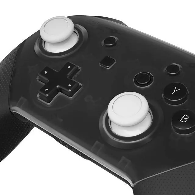 Alt view image 3 of 7 - White Replacement 3D Joystick Thumbsticks, Analog Thumb Sticks with Cross Screwdriver for Nintendo Switch Pro Controller @