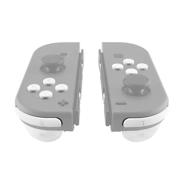 Alt view image 4 of 7 - DIY Full Set Buttons for Nintendo Switch & Switch OLED, Custom Replacement Buttons for JoyCon, ABXY Direction Keys SR SL L R ZR ZL + - Home Capture Trigger Buttons Springs - White @