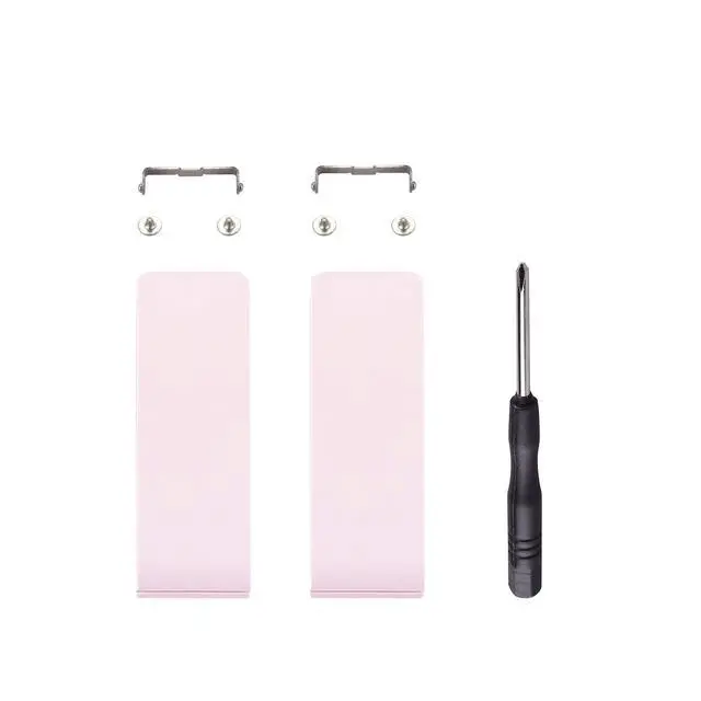 Alt view image 2 of 7 - 2 Set of Cherry Blossoms Pink Replacement Kickstand for Nintendo Switch Console, Back Bracket Holder Kick Stand for Nintendo Switch - Console NOT Included @