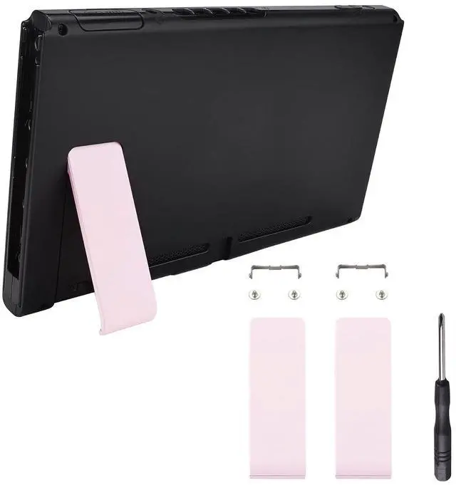 Main image of 2 Set of Cherry Blossoms Pink Replacement Kickstand for Nintendo Switch Console, Back Bracket Holder Kick Stand for Nintendo Switch - Console NOT Included @