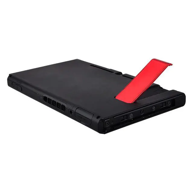 Alt view image 5 of 7 - 2 Set of Chrome Red Replacement Kickstand for Nintendo Switch Console, Back Bracket Holder Kick Stand for Nintendo Switch - Console NOT Included @