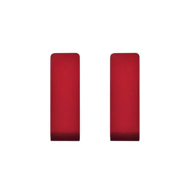 Alt view image 7 of 7 - 2 Set of Scarlet Red Replacement Kickstand for Nintendo Switch Console, Back Bracket Holder Kick Stand for Nintendo Switch - Console NOT Included @