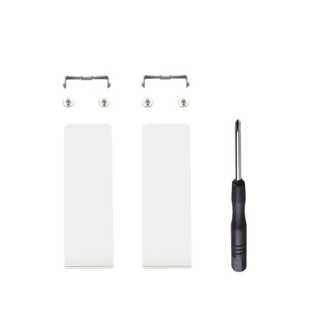 Alt view image 2 of 7 - 2 Set of White Replacement Kickstand for Nintendo Switch, Back Bracket Holder for Nintendo Switch Console @
