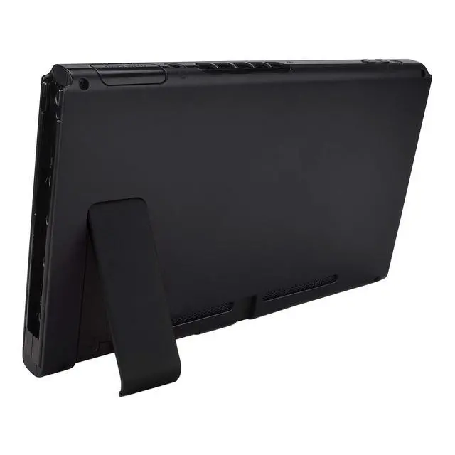 Alt view image 7 of 7 - 2 Set of Black Soft Touch Replacement Kickstand for Nintendo Switch Console, Back Bracket Holder Kick Stand for Nintendo Switch - Console NOT Included @