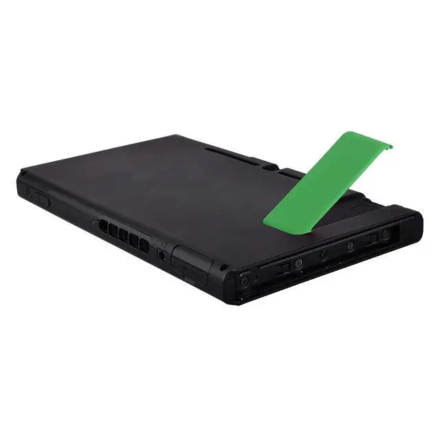 Alt view image 5 of 7 - 2 Set of Green Soft Touch Replacement Kickstand for Nintendo Switch Console, Back Bracket Holder Kick Stand for Nintendo Switch - Console NOT Included @