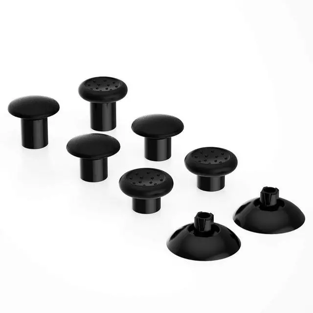 Alt view image 6 of 7 - ThumbsGear Interchangeable Thumbstick for Xbox Controller - Improve Comfort - Black 3 Height Domed & Concave Grips Ergonomic Adjustable Joystick for Xbox Seires X/S, for Xbox One S/X/Elite @