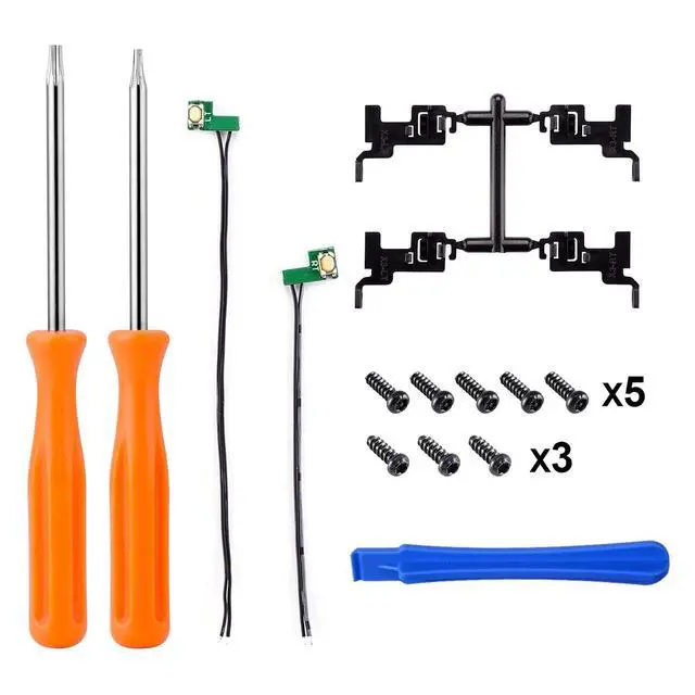 Alt view image 3 of 7 - Clicky Hair Trigger Kit for Xbox Series X & S Controller LT RT Shoulder Buttons, Custom Accessories Flashshot Trigger Stop Flex Cable for Xbox Series X/S, Xbox Core Wireless Controller @