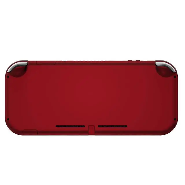 Alt view image 4 of 7 - Soft Touch Scarlet Red DIY Replacement Shell for Nintendo Switch Lite, NSL Handheld Controller Housing w/Screen Protector, Custom Case Cover for Nintendo Switch Lite @