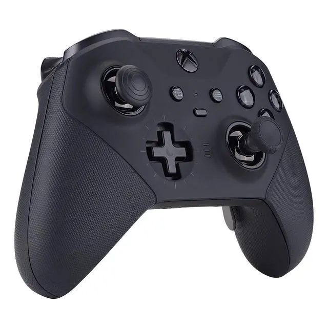 Alt view image 7 of 7 - 6 in 1 Metal Replacement Thumbsticks Grip, Swap Magnetic Joysticks for Xbox One Elite Series 2 & Xbox Elite 2 Core Controller (Model 1797) - Black @