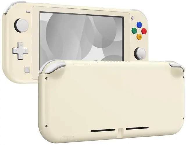 Main image of Antique Yellow DIY Replacement Shell for Nintendo Switch Lite, NSL Handheld Controller Housing w/Screen Protector, Custom Case Cover for Nintendo Switch Lite @