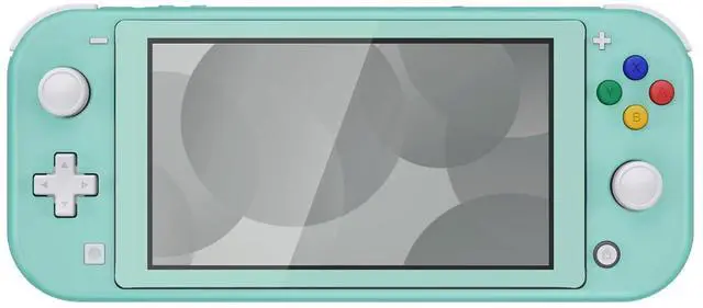 Alt view image 3 of 7 - Misty Green DIY Replacement Shell for Nintendo Switch Lite, NSL Handheld Controller Housing w/Screen Protector, Custom Case Cover for Nintendo Switch Lite @
