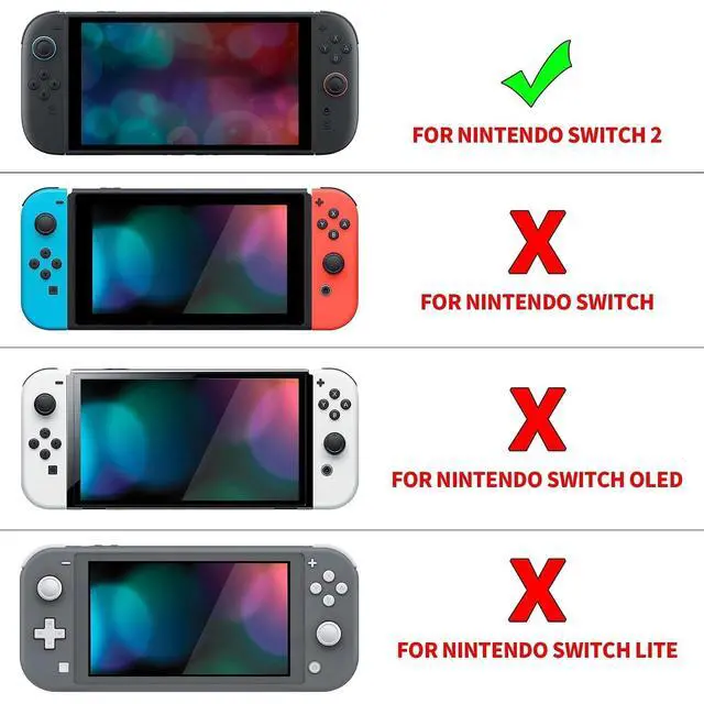 Alt view image 3 of 7 - DIY Replacement Shell Buttons for Nintendo Switch 2, Full Set Back Plate Controller Housing with Buttons for Switch 2 Handheld Console & Joycon 2 - Deluxe Version - Totem of Kingdom Black @