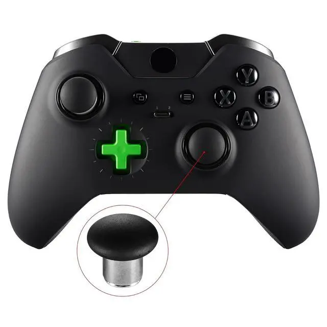 Alt view image 4 of 7 - 8 in 1 Magnetic Metal Thumbsticks for Xbox Series X/S, for Xbox One S/X & PS4 Slim/Pro Controllers with T8H Screwdrivers - Black @