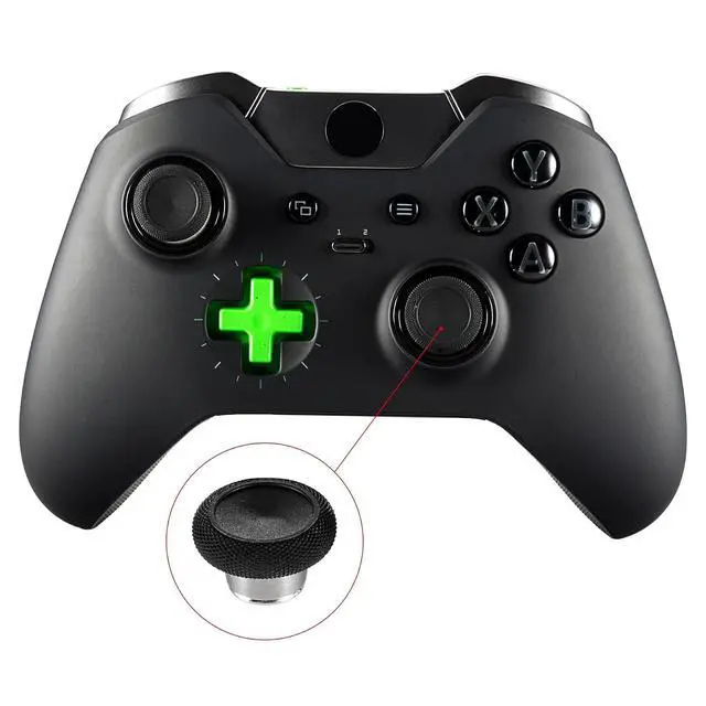 Alt view image 6 of 7 - 8 in 1 Magnetic Metal Thumbsticks for Xbox Series X/S, for Xbox One S/X & PS4 Slim/Pro Controllers with T8H Screwdrivers - Black @