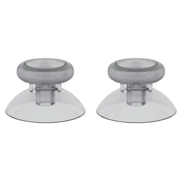 Alt view image 6 of 7 - Clear Black Replacement Thumbsticks for Xbox Series X/S Controller, for Xbox One Standard Controller Analog Stick, Custom Joystick for Xbox One X/S/Elite Controller @