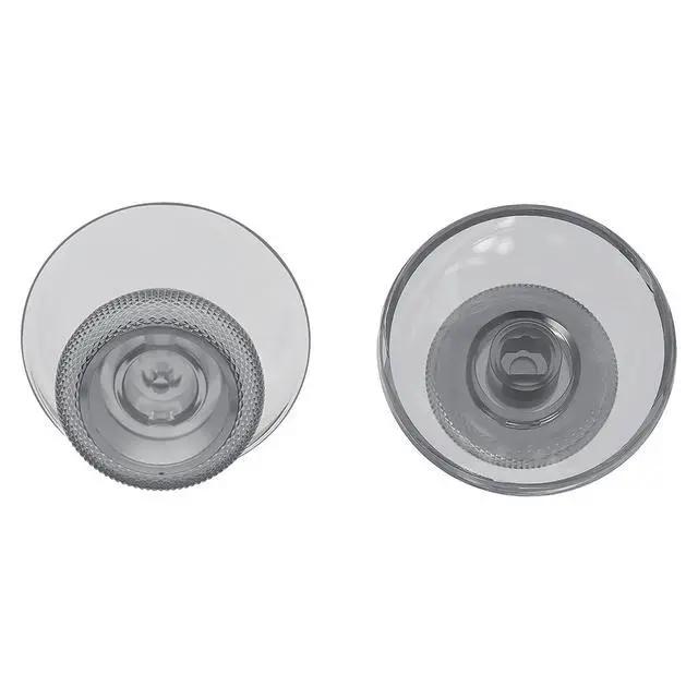 Alt view image 7 of 7 - Clear Black Replacement Thumbsticks for Xbox Series X/S Controller, for Xbox One Standard Controller Analog Stick, Custom Joystick for Xbox One X/S/Elite Controller @