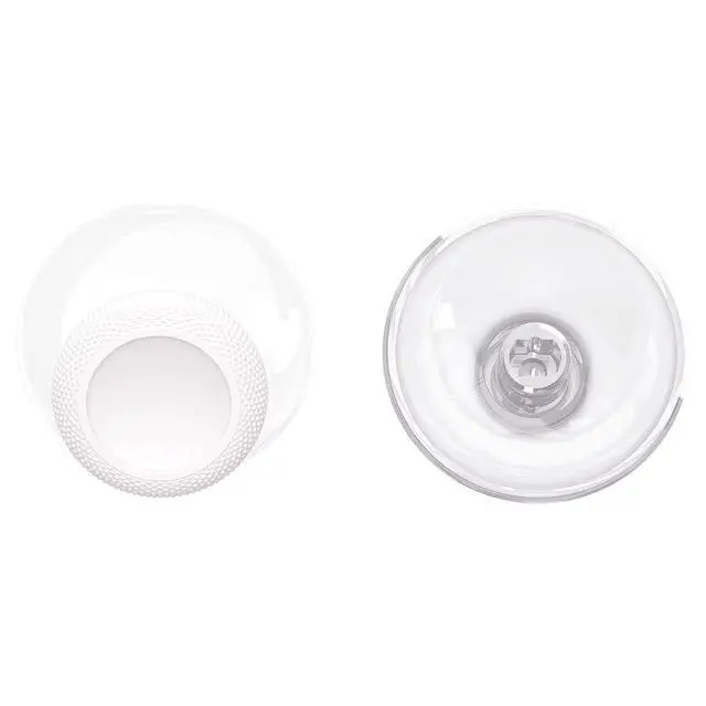 Alt view image 7 of 7 - Replacement Thumbsticks for Xbox Controller, Joysticks Repair Kit for Xbox Series X/S, One (Standard, Elite V1), Custom Analog Stick Button - White & Clear @