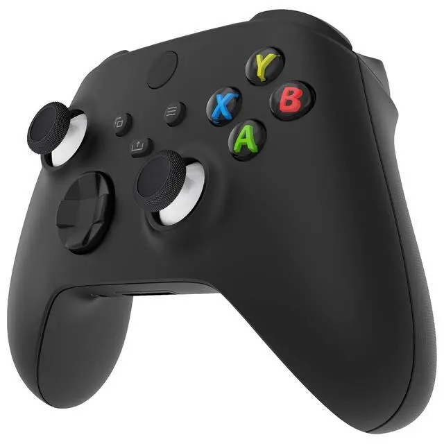 Alt view image 4 of 7 - Replacement Thumbsticks for Xbox Core Wireless Controller, Joysticks Repair Kit for Xbox Series X/S Controller, Custom Analog Stick Buttons for Xbox One S/X/Elite - Robot White & Black @
