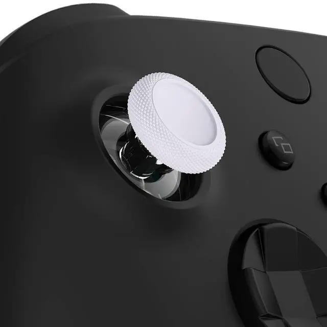 Alt view image 2 of 7 - Replacement Thumbsticks for Xbox Core Wireless Controller, Joysticks Repair Kit for Xbox Series X/S Controller, Custom Analog Stick Buttons for Xbox One S/X/Elite - Solid White @