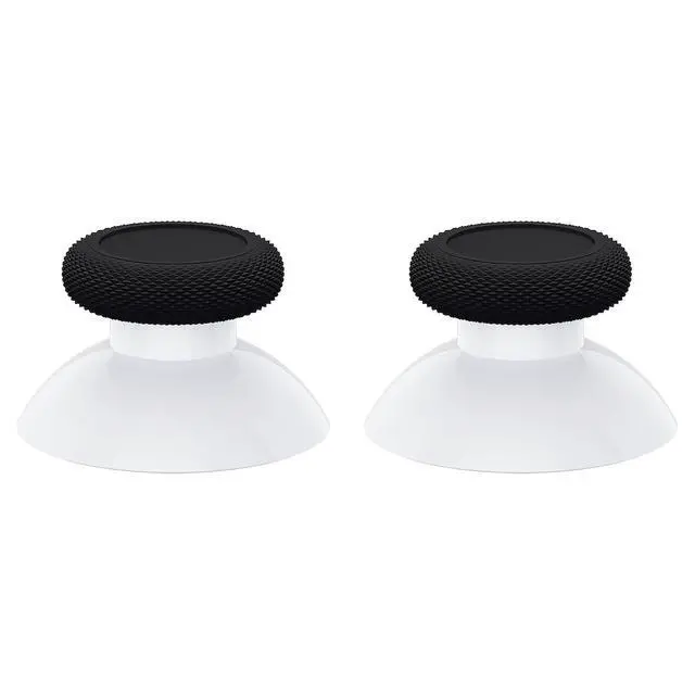 Alt view image 6 of 7 - Replacement Thumbsticks for Xbox Core Wireless Controller, Joysticks Repair Kit for Xbox Series X/S Controller, Custom Analog Stick Buttons for Xbox One S/X/Elite - Robot White & Black @