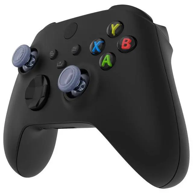 Alt view image 4 of 7 - Replacement Thumbsticks for Xbox Core Wireless Controller, Joysticks Repair Kit for Xbox Series X/S Controller, Custom Analog Stick Buttons for Xbox One S/X/Elite - Clear Glacier Blue @
