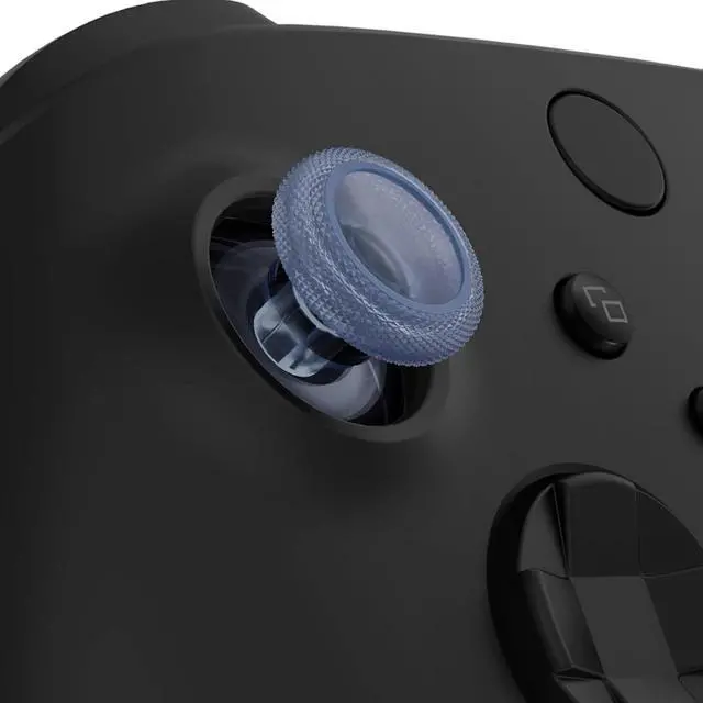 Alt view image 2 of 7 - Replacement Thumbsticks for Xbox Core Wireless Controller, Joysticks Repair Kit for Xbox Series X/S Controller, Custom Analog Stick Buttons for Xbox One S/X/Elite - Clear Glacier Blue @