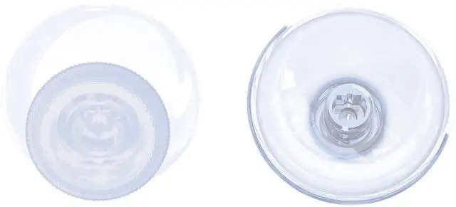 Alt view image 7 of 7 - Replacement Thumbsticks for Xbox Core Wireless Controller, Joysticks Repair Kit for Xbox Series X/S Controller, Custom Analog Stick Buttons for Xbox One S/X/Elite - Clear Glacier Blue @