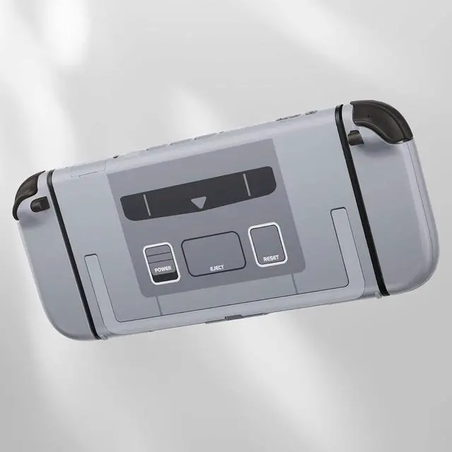 Alt view image 7 of 7 - DIY Replacement Shell Buttons for Nintendo Switch 2, Full Set Back Plate Controller Housing with Button for Switch 2 Console & Joycon 2 - Deluxe Version - SFC SNES Classic EU Style @